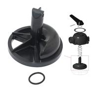 BEAZOOM Joint d'étanchéité de rechange pour valves multiports Sta-Rite de 3,8 cm, convient pour Pentair 14965-0028, bouchon PS et rotor, noir, 1 pièce