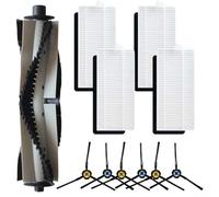 BEAZOOM Kit de brosses latérales et filtres pour ILIFE A20 T20S V3x Polaris PVCR 3600 G2 0926W 0726W 1226, 1 jeu