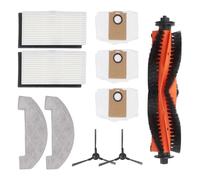 BEAZOOM Kit de pièces de rechange pour aspirateur robot Uninell UR3, comprend une brosse latérale principale, un filtre, un chiffon de nettoyage et un sac à poussière, une capacité de 3,3 l