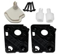 BEAZOOM Kit de réparation de réglage de la climatisation OEM 1607044080 6450XZ ABS AC Control Fix Set Restaure les boutons coulissants cassés pour panneau climatique