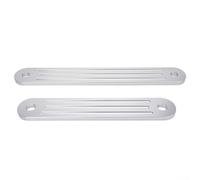 BEAZOOM Kit de réparation de tableau arrière pour bateau, 2 pièces TSP1 TSP2DP en aluminium marin, 38,1 x 5,1 cm, 30,5 x 5,1 cm, convient pour Mercury Johnson, Evinrude pour hors-bord Suzuki