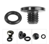 BEAZOOM Kit de vis de purge de vélo avec joint torique pour Shimano XT SLZ | Couvercle de cylindre, vis en acier inoxydable haute résistance de 8,5 mm pour ouverture de remplissage d'huile, durable