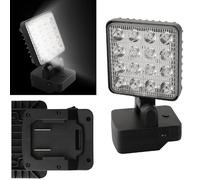 BEAZOOM Lampe de travail LED pour PARKSIDE X20V PAP20A1 PAP20A3 18 V, tête rotative à 330°, lampe torche portable suspendue avec 3 modes