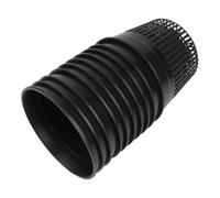 BEAZOOM Lot de 10 pots noirs en filet avec drainage, paniers légers et empilables pour plantation d'eau et entretien des orchidées, accessoires de jardin (B)