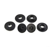 BEAZOOM Lot de 2 clips de fixation pour tapis de sol en nylon avec vis, kit de support antidérapant pour tapis de véhicule