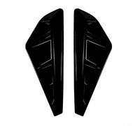 BEAZOOM Lot de 2 housses d'aération latérales en fibre de carbone G05 M Sport 2019-2022, autocollants en plastique noir pour garniture d'aile (noir)