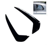BEAZOOM Lot de 2 moulures de garniture de fenêtre arrière noire brillante pour Mazda CX-50 2023 2024, bande décorative extérieure en polycarbonate