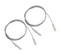 BEAZOOM Lot de 2 pièces de rechange d'électrode d'allumage pour cuisinière à gaz, longueur de câble de 900 mm, pointe en céramique, pour cuisinières à gaz, 2 pièces (35 mm)