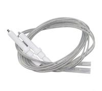 BEAZOOM Lot de 2 pièces de rechange d'électrode d'allumage pour cuisinière à gaz, longueur de câble de 900 mm, pointe en céramique, pour cuisinières à gaz, 2 pièces (45 mm)