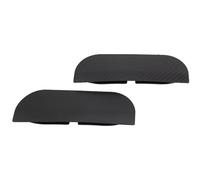 BEAZOOM Lot de 2 protections pour rétroviseurs extérieurs de voiture - En PVC noir - Installation simple