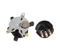 BEAZOOM Lot de 3 interrupteurs de base coupleur de bouilloire électrique, pour prise thermostatique ignifuge en aluminium pour modèles de poignée à vapeur
