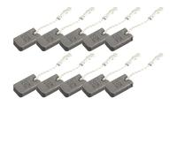 BEAZOOM Lot de 6 balais de carbone E64 GWS12-125S GWS12-150SE pour meuleuse d'angle 1200 W, 6 x 10 x 17 mm, kit de réparation de moteur auto-stop avec ressorts