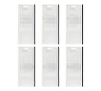 BEAZOOM Lot de 6 filtres lavables de rechange pour aspirateur Eufy LR20, blanc, installation facile, papier filtre