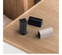 BEAZOOM Magnétique pour butée de porte, en alliage de zinc invisible pour support de porte avec aimant puissant, installation sans perçage ou vis pour sol/mur, empêche les claquements pour le bureau à