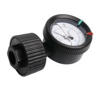BEAZOOM Manomètre à membrane en polypropylène 0-10 kg Filetage 1/2PT pour huile/air haute viscosité liquide mesure industrielle Noir
