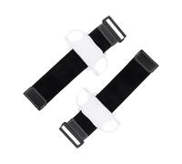 BEAZOOM Motion Dance Lot de 2 bracelets pour Nintendo Switch en ABS Just Dance 2025 Zumba pour bague Fit Adventure, fitness réglable, rouge et bleu