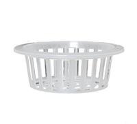 BEAZOOM Panier de clonage en maille plastique pour aquarium - Pot en filet pour croissance des plantes et soutien des racines - Transparent - 1 unité (A8)