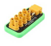 BEAZOOM Panneau de distribution d'énergie 30 A avec 4 canaux pour ports XT30 pour bateaux télécommandés, sous-marins, projets de bricolage, module à courant élevé