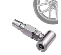 BEAZOOM Pneus à double tête en métal pour gonfleur droit robuste pour pompes de moto