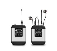 BEAZOOM Pour moniteur intra-auriculaire sans fil UHF compact, construction | Moniteur intra-auriculaire sans fil UHF en aluminium, système audio anti-interférences, utilisation sur scène en direct