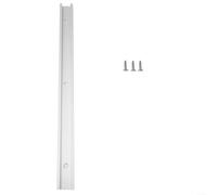 BEAZOOM Scie de table en alliage d'aluminium avec fente en T et barre d'onglet, matériau 6061, finition argentée (rail en T de 400 mm)