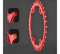 BEAZOOM Single Chainring 96BCD Narrow Wide pour Shimano Deore XT M7000 | Pignon M9000 32T 34T 36T 38T 7075 aluminium fraisé CNC noir