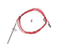 BEAZOOM Sonde thermistance rouge compatible avec poêles à granulés P61 P61A P68 PB105 PC45 PF100 PF120 Partie 3-20-00844 en acier inoxydable