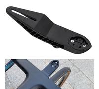 BEAZOOM Support de guidon intégré pour ordinateur Bryton pour Wahoo - En alliage d'aluminium pour vélo - Support GPS avec base de caméra - Adaptateur 31,8 mm à 22,2 mm / 25,4 mm - Noir