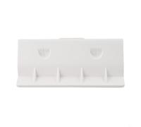 BEAZOOM Support de montage de panneau solaire ABS résistant aux UV et aux fuites pour ventilation surélevée pour camping-car, bateau, toit plat, blanc (angle droit)