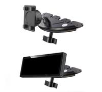 BEAZOOM Support de voiture pour écran CarPlay - Angle réglable - Support en métal ABS - Installation facile - Gain de place - Noir