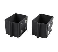BEAZOOM Support magnétique robuste pour long goulot pour diesel pour bouteilles de carburant, tasse de rangement en plastique résistant aux intempéries pour l'organisation du lit de camion, noir
