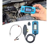 BEAZOOM Testeur électrique de voiture 12 V DC, 001-1999A Analyseur de circuit numérique, écran rétroéclairé bleu avec lumière avant, outil de diagnostic portable, câblage du véhicule