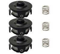 BEAZOOM Tête de débroussailleuse avec ressort de compression pour Makita | 195858-1 196146-9, Bobine d'alimentation à percussion pour DUR181Z DUR141Z DUR141Z, DUR140, 8,2 m 1,6 mm Ligne en nylon