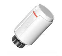 BEAZOOM Vanne de thermostat intelligente pour ZigBee TRV avec détection ouverte, écran LCD et verrouillage de sécurité enfant pour écosystème Tuya