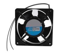 BEAZOOM Ventilateur axial silencieux pour cheminée et poêle à bois, haute température 120 mm, lame en métal, circulateur d'air pour noir