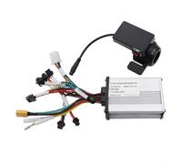 BEAZOOM Z-920 Écran d'affichage pour scooter électrique, 6 broches connecteur étanche levier d'accélérateur, noir ABS LCD accessoire de rechange pour tableau de bord (écran + contrôleur)