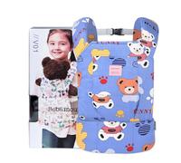 Bebamour Porte Poupée pour Enfants Accesoires de Poupée Sac de Stockage Sac à Dos Porte Jouets Rembourrés Porte Poupée Porte Bébé(Blue Bear)