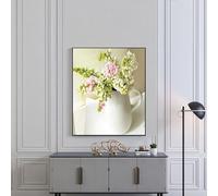 BEBANE Couvercle décoratif de boîte électrique Murale, boîte à Interrupteur à Bascule pour Compteur, Protecteur de disjoncteur décoratif, adapté au Salon(L,50 * 60cm/19.7 * 23.6in)