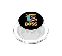 Bébé 1er Anniversaire Garçons Filles 1 an Like a Boss Kids PopSockets PopGrip pour MagSafe