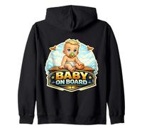Bébé à Bord Mignon garçon Attend mère Enceinte Femme Douce Sweat à Capuche