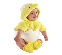 Bébé Adorable Costume De Poulet Nourrisson Fille Nouveau-Née Garçon Carnaval Bébé Poussin Combinaison Animal À Capuche Costume Carnaval Tenues Fête Halloween Pâques Thanksgiving Anniversaire Cosplay