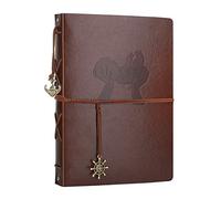 Bébé Album Photos, AIOR Vintage Traditionnel Scrapbooking Pages Noires Mariage Livre Scrapbook photo en Cuir, Cadeau Original Fete de Meres Maitresse D'école Femme Noel Valentin Anniversaire, Baby