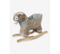 Bébé âne à bascule avec siège small foot beige TU
