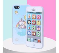 Bébé anglais Machine à apprendre, Jouet pour téléphone portable à écran tactile avec lumière musicale - SURENHAP -