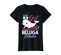 Bébé animal baleine béluga T-Shirt