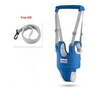 Bébé Apprentissage Marche Ceinture Bébé Marcheur Enfant En Bas Âge Corde Garçon Fille Siège Marche Anti-Chute Ceinture Bébé Double Usage Enfant Traction Corde Artefact - Type Security Blue