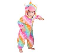 Bébé Barboteuse Unisexe Hiver Bébé Combinaison 3-36 Mois Animal Capuchon Filles Ensembles Chaud Barboteuse La Licorne Jumpsuit Tenues