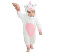 Bébé Barboteuse Unisexe Hiver Bébé Combinaison 3-36 Mois Animal Capuchon Filles Ensembles Chaud Barboteuse La Licorne Jumpsuit Tenues