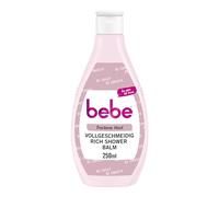 Bebe Baume Douche Riche au Beurre de Karité et Huile d'Amande Peaux Sèches 6 x 250 ml