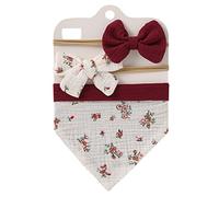 Bébé Bavoirs Coton Bandana Fille Garçon Super Absorbant Serviette de Salive Bavoirs Triangle Bavoirs Bandana Bébé Triangle Bavette pour Bebe Repas Cadeau pour Nouveaux Parents Enfant Garçon